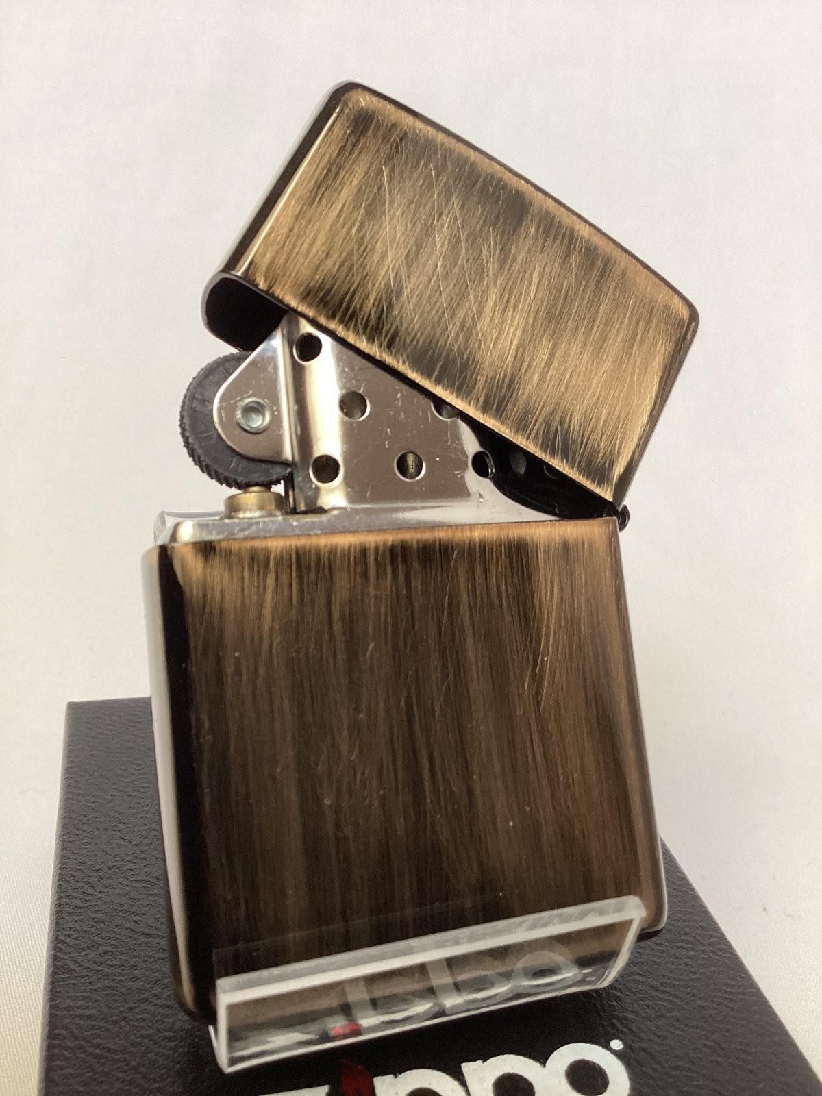 画像3: No.200 推奨品ZIPPO USED COLOR ユースドカラー BROWN PLAN ブラウンプレーン z-6180