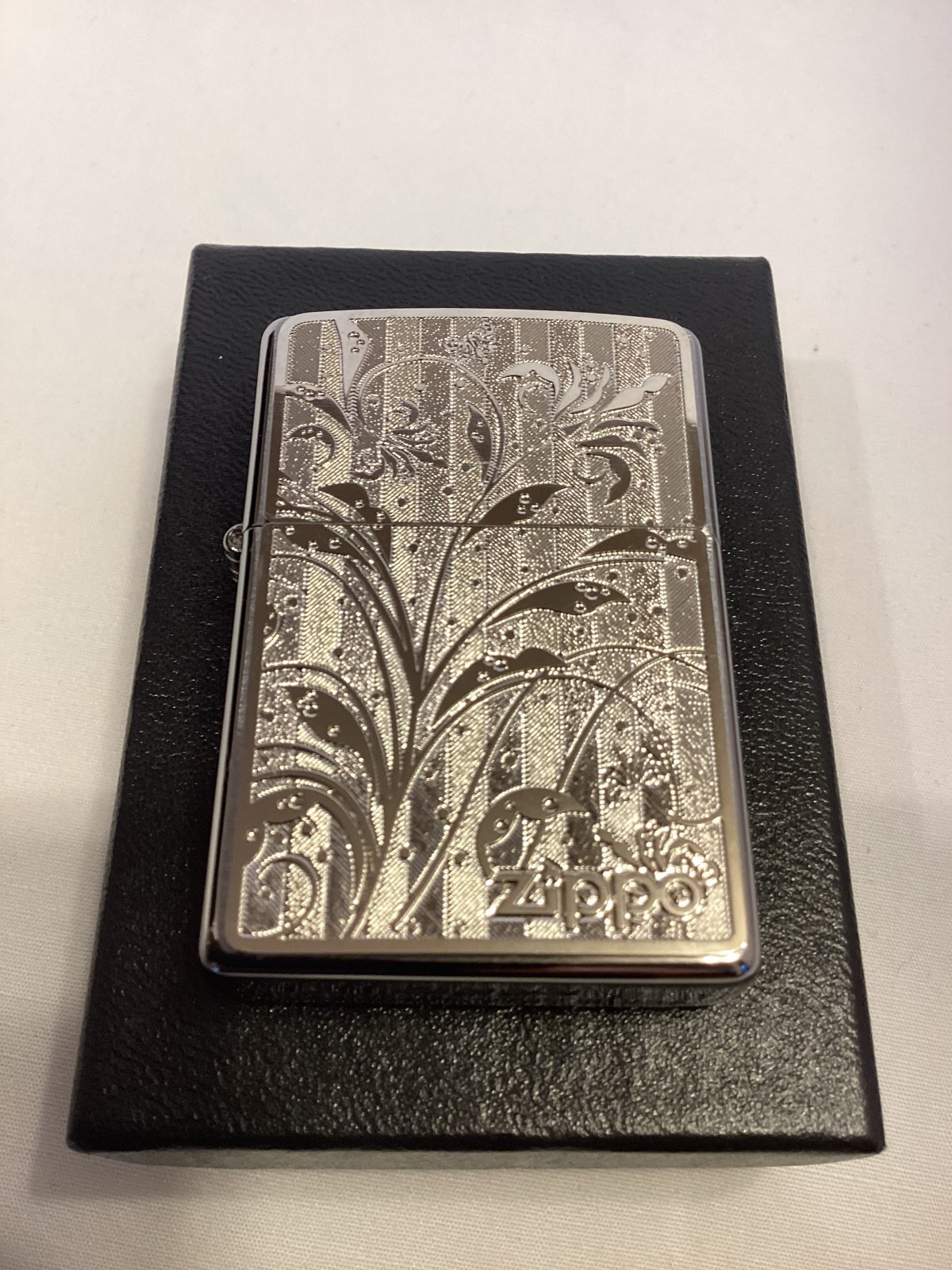 画像5: No.200 推奨品ZIPPO ARABESQUE アラベスク SILVER METAL PLATE シルバーメタルプレート z-6190