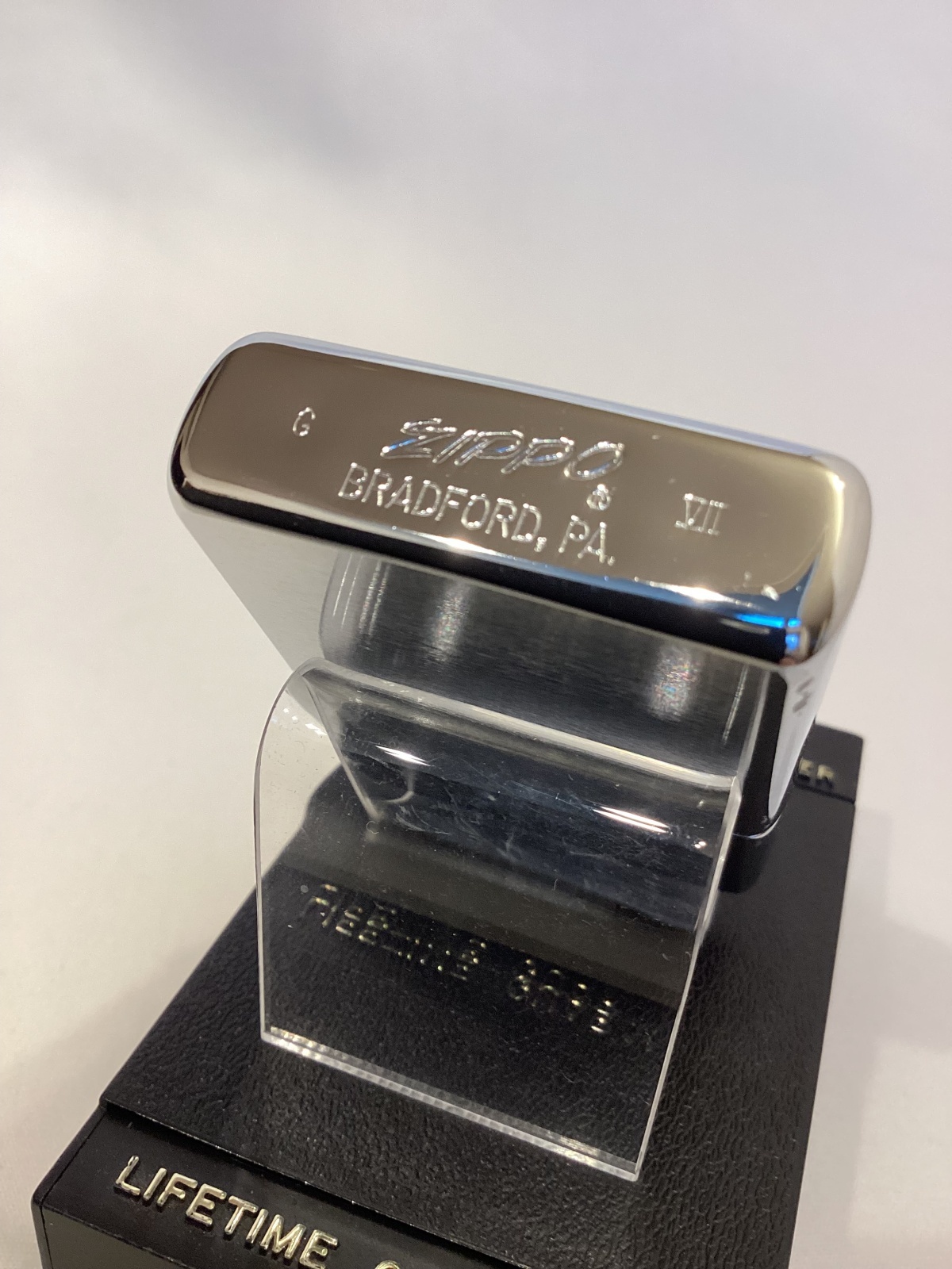 画像4: No.200 ヴィンテージZIPPO 1991年製 BRUSHED CHROME PLANE ブラッシュクローム プレーン z-6223