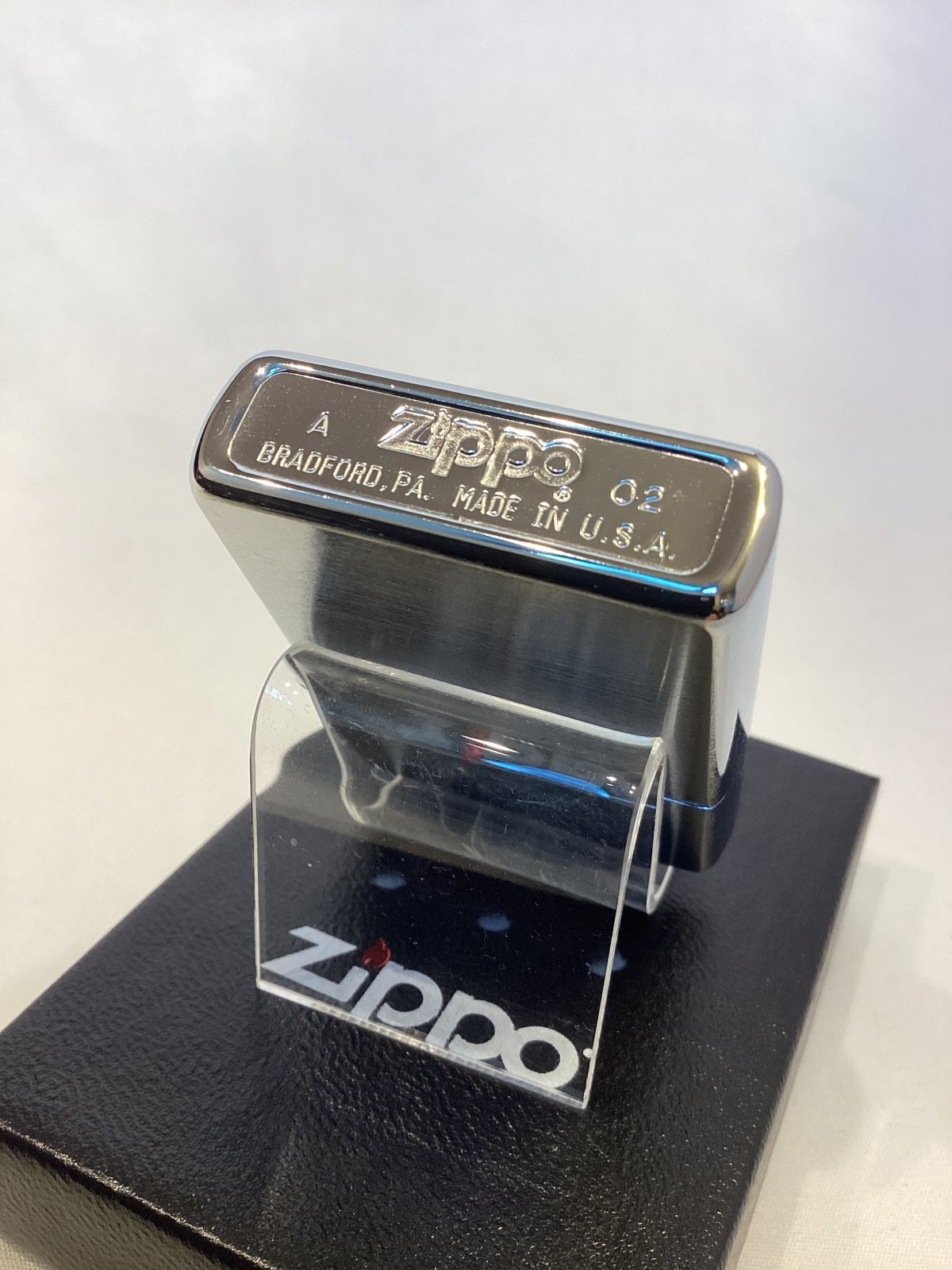 画像4: No.200 ヴィンテージZIPPO 2002年製 BRUSHED CHROME ブラッシュクローム USA🇺🇸 z-6224