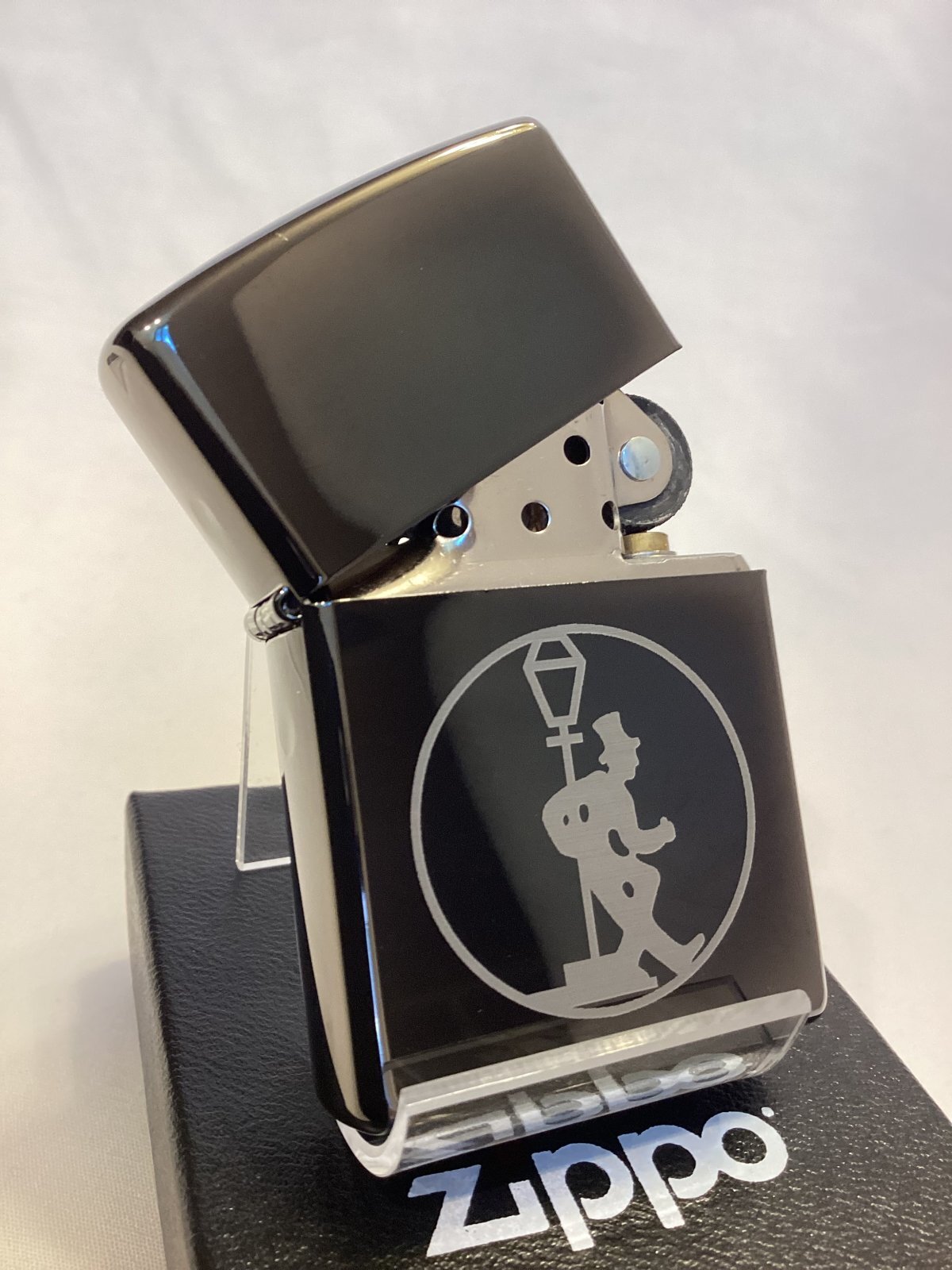 画像2: No.150 ヴィンテージZIPPO 2000年製 BLACK ICE ブラックアイス DRUNKER ドランカー z-6252