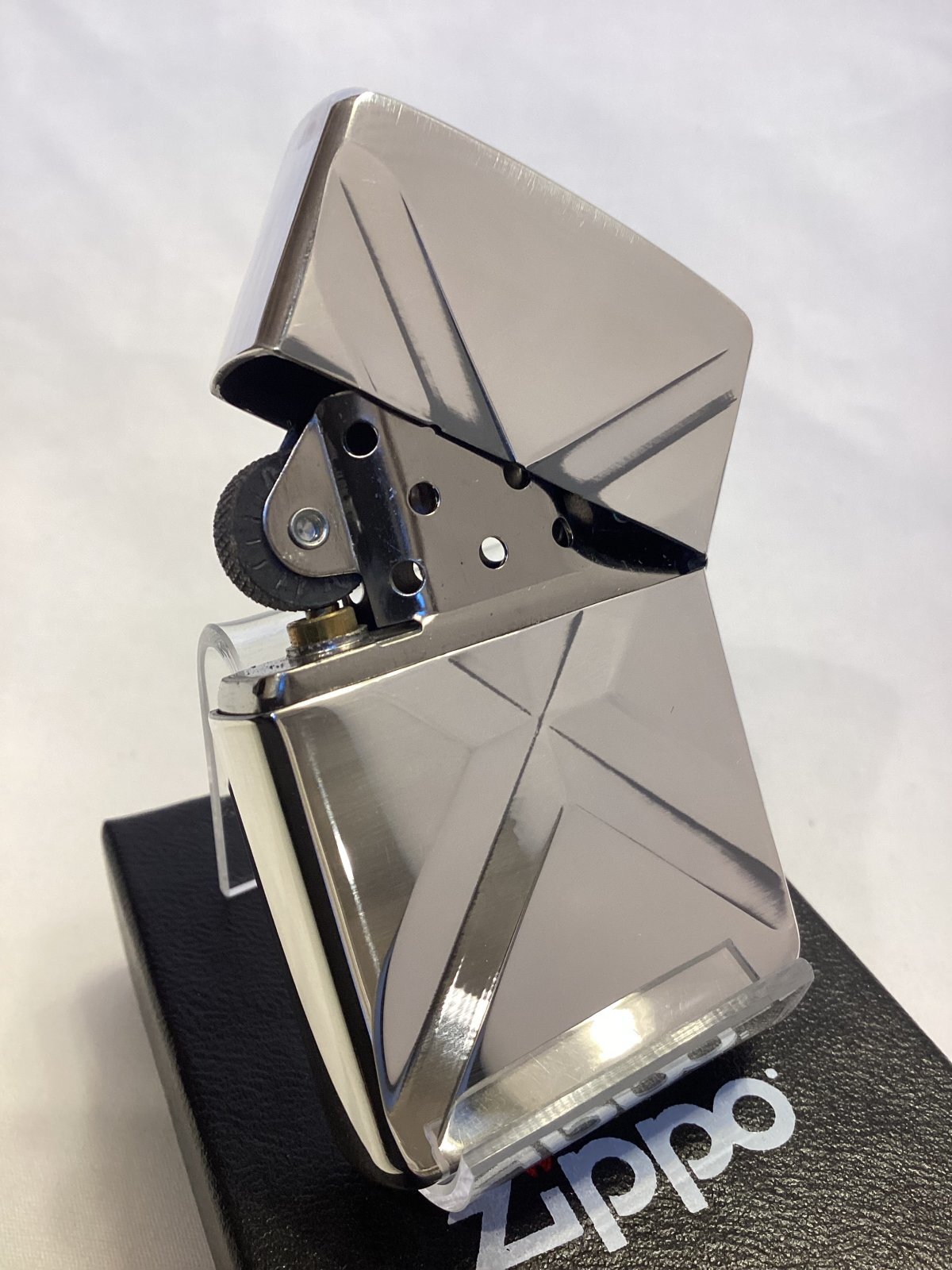 画像3: No.162 アーマータイプ ARMOR ZIPPO SILVER IBUSHI アーマーシルバーイブシ BIG CROSS ビッグクロス z-6250