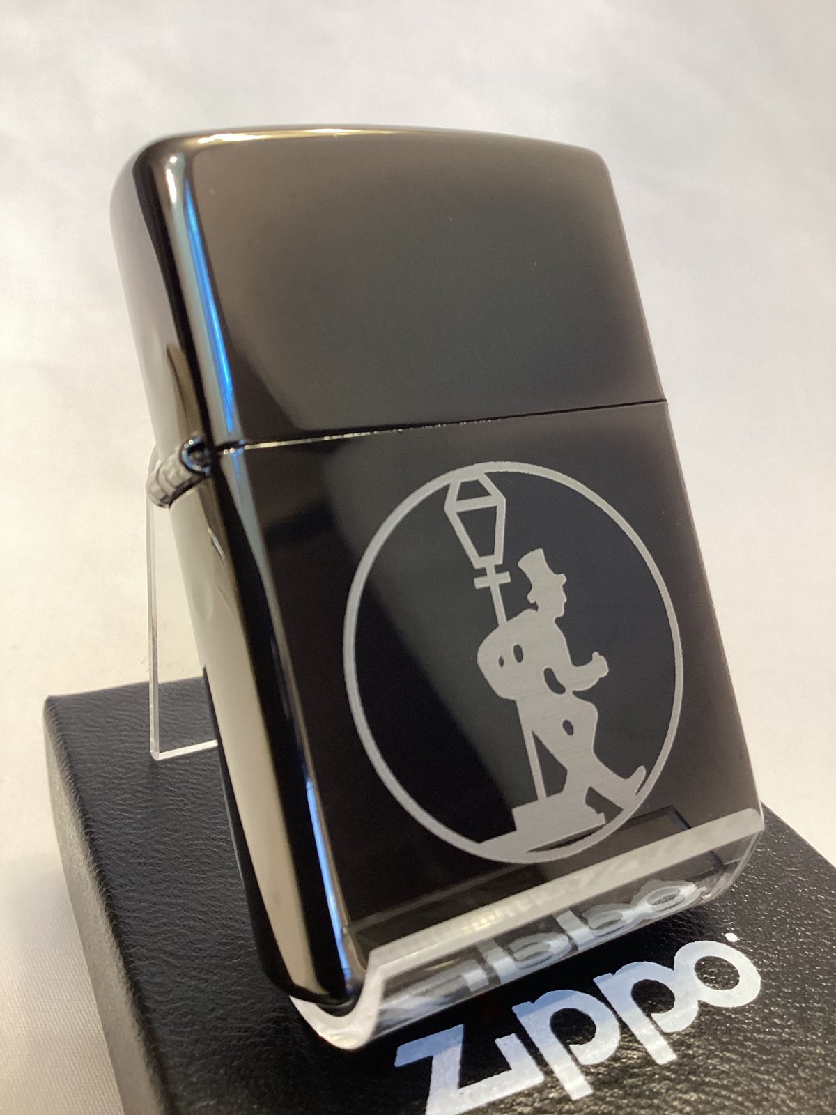 画像1: No.150 ヴィンテージZIPPO 2000年製 BLACK ICE ブラックアイス DRUNKER ドランカー z-6252