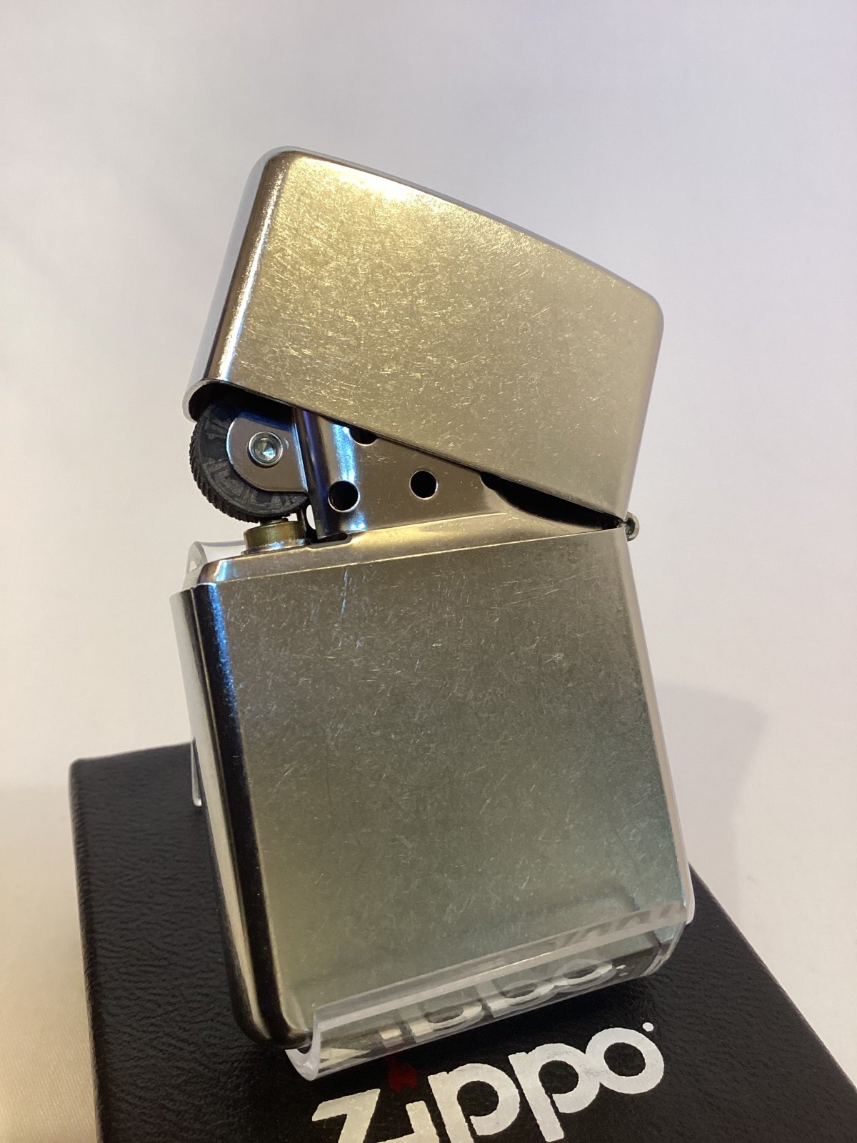 画像3: No.207 ヴィンテージZIPPO 2002年製 STREET CHROME ストリートクローム ZIPPOメタルプレート z-6259