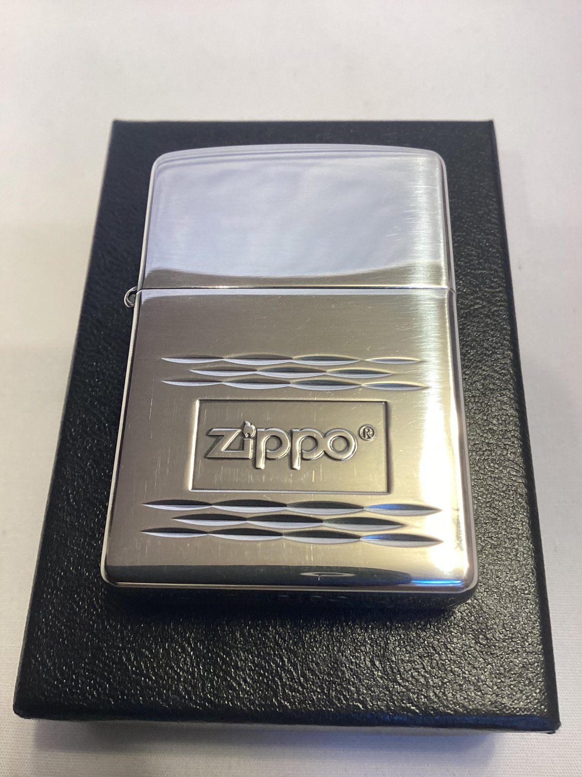 画像5: No.200 ヴィンテージZIPPO 2002年製 SILVER MIRROR シルバーミラー ZIPPO LOGO ジッポーロゴ z-6285