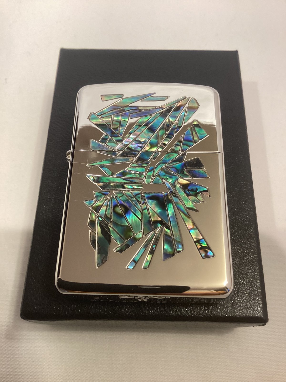 画像5: No.162 ファッションブランドシリーズZIPPO ARMOR SILVER MIRROR アーマーシルバーミラー Paul Smith ポールスミス 天然シェル z-6292