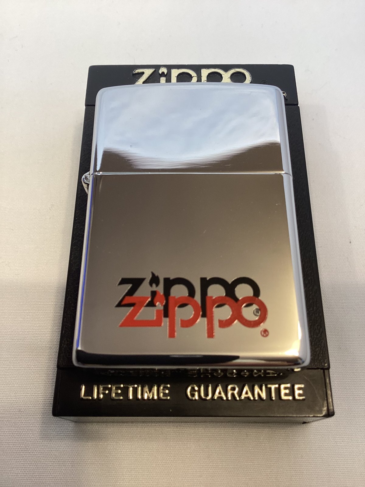 画像5: No.250 ヴィンテージZIPPO 1991年製 HIGH POLISH CHROME ハイポリッシュクローム DOUBLE ZIPPO LOGO ダブルジッポーロゴ z-6316