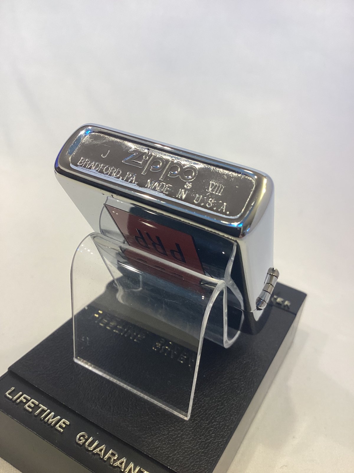 画像4: No.250 ヴィンテージZIPPO 1992年製 HIGH POLISH CHROME ハイポリッシュクローム PRP＆TAEKUK z-6312