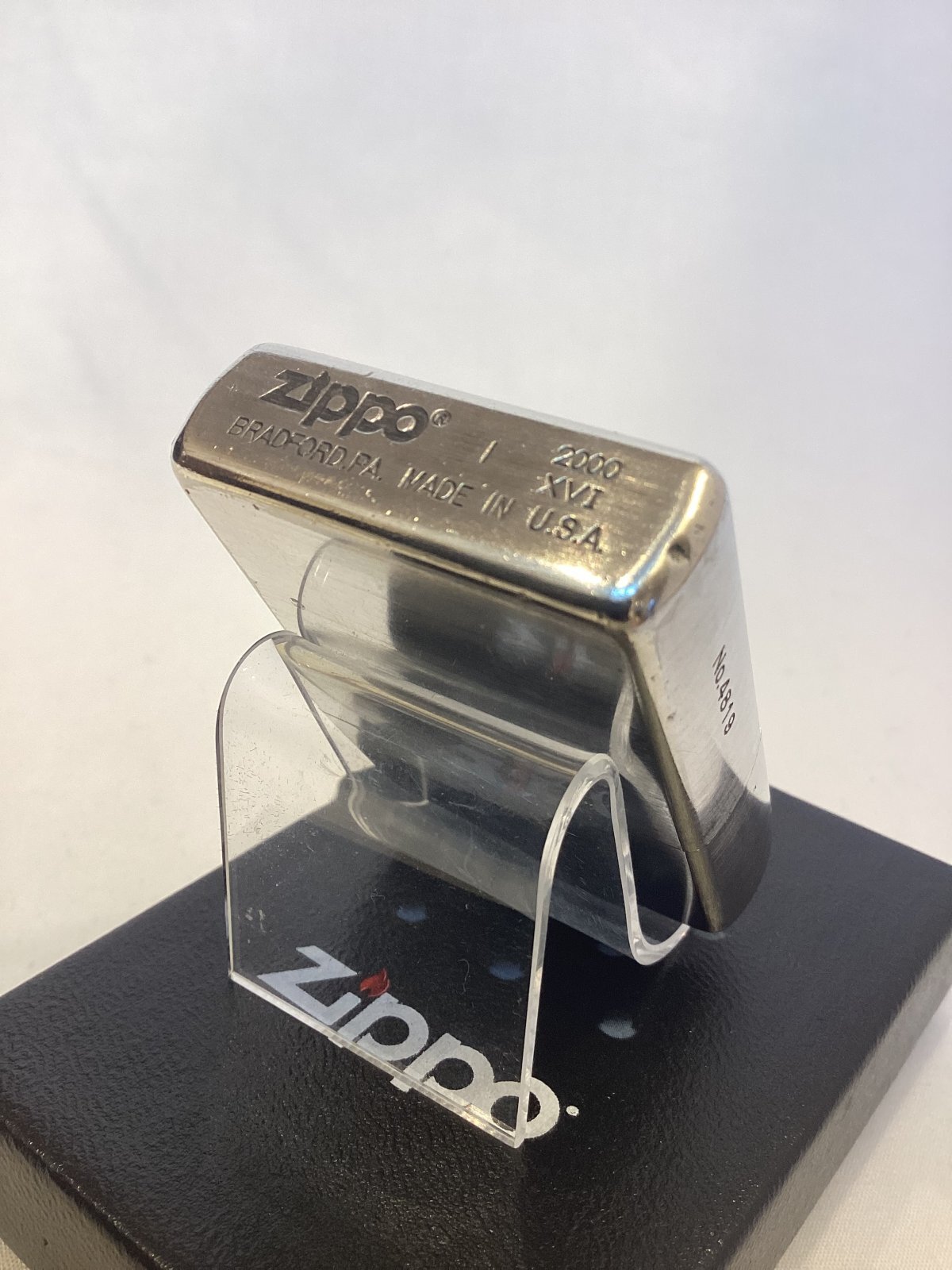 画像4: No.200 USED ZIPPO SILVER IBUSHI シルバーイブシ LUPIN lll ルパン三世 石川五ェ門 シリアルナンバー z-6335