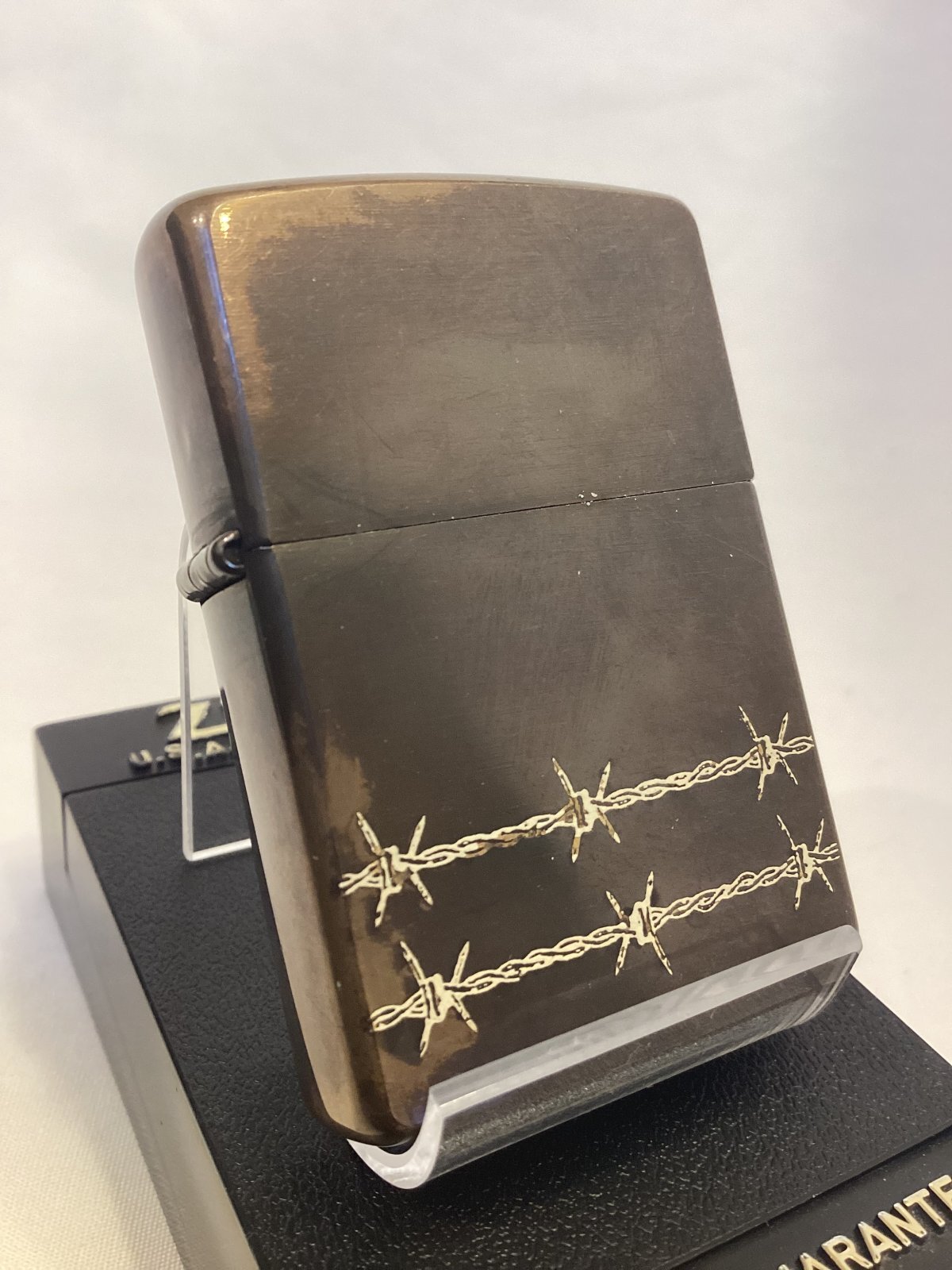 画像1: No.200 アンティークシリーズZIPPO ANTIQUE BARBED WIRE アンティーク バーブワイヤー 有刺鉄線 z-6399