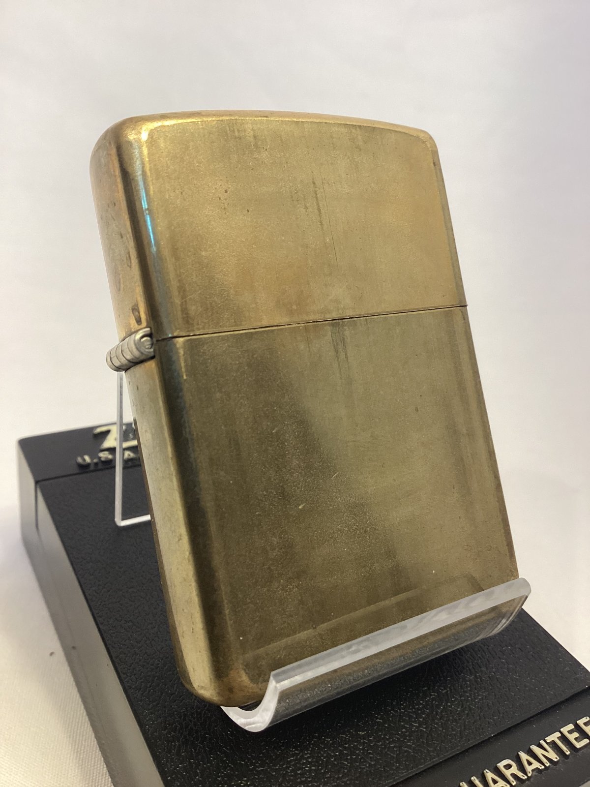 画像1: No.200 ヴィンテージZIPPO 1994年製 ANTIQUE BRASS PLANE アンティークブラス プレーン z-6400