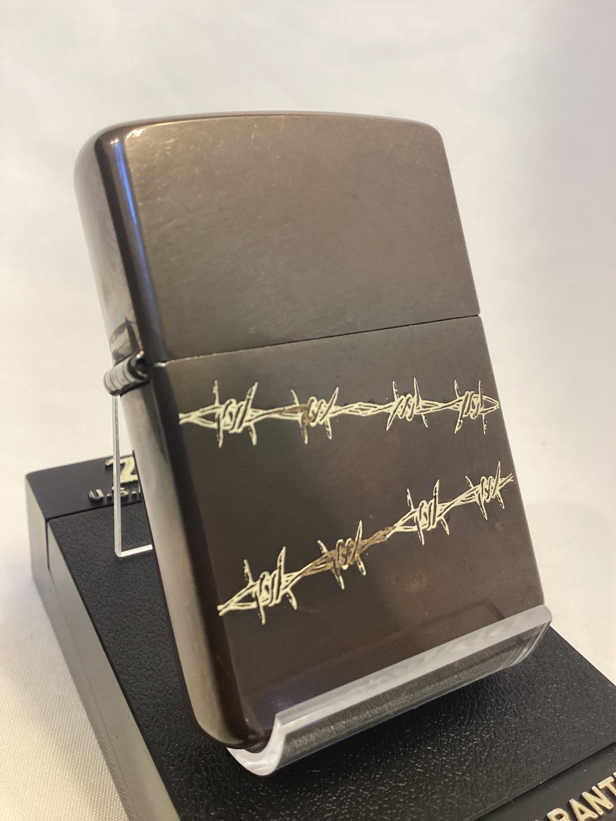 画像1: No.200 アンティークシリーズZIPPO ANTIQUE BARBED WIRE アンティーク バーブワイヤー 有刺鉄線 z-6398