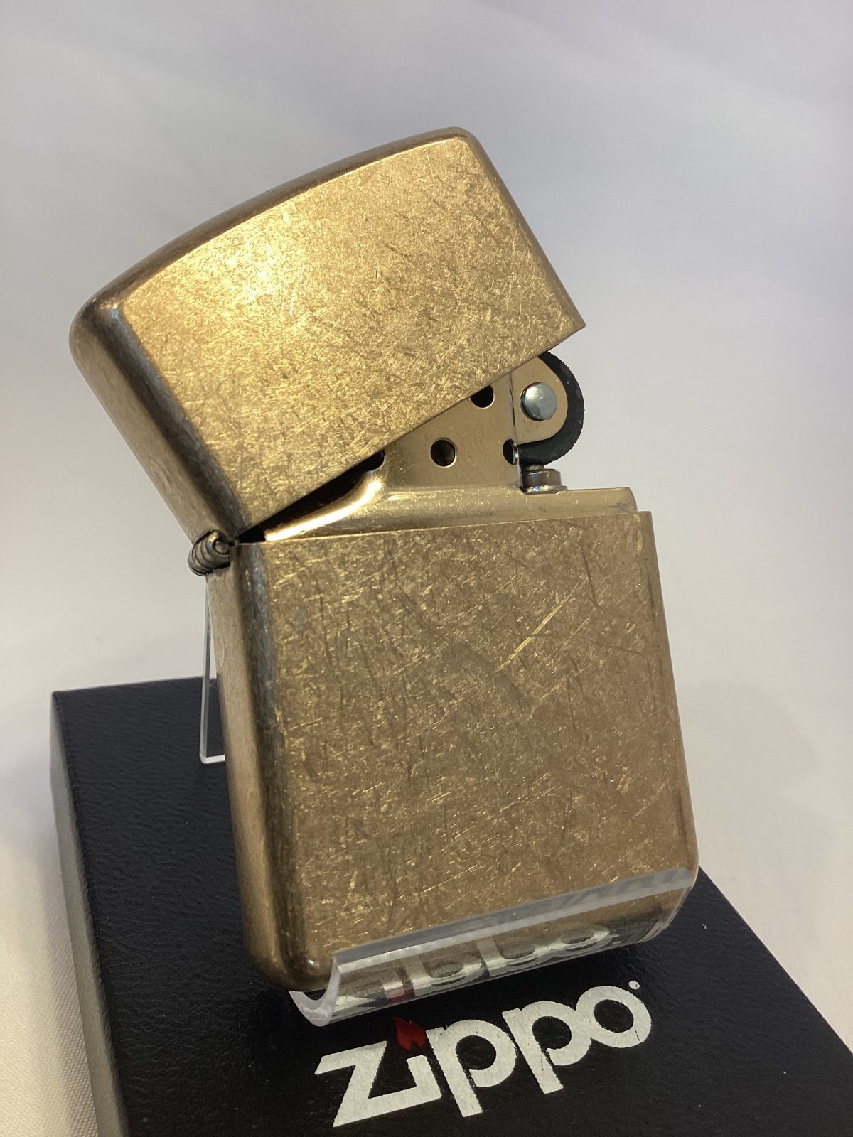 画像2: No.162 アーマーシリーズZIPPO ARMOR GOLD DUST アーマーゴールドダスト PLANE プレーン z-6401