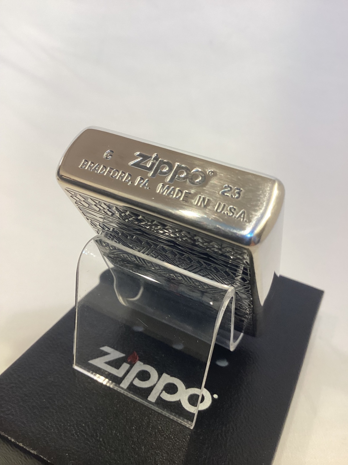 画像4: No.200 推奨品ZIPPO SILVER OXIDIZED PLATE シルバーオキシダイズド プレート THUNDERBIRD RED サンダーバード レッド z-6414