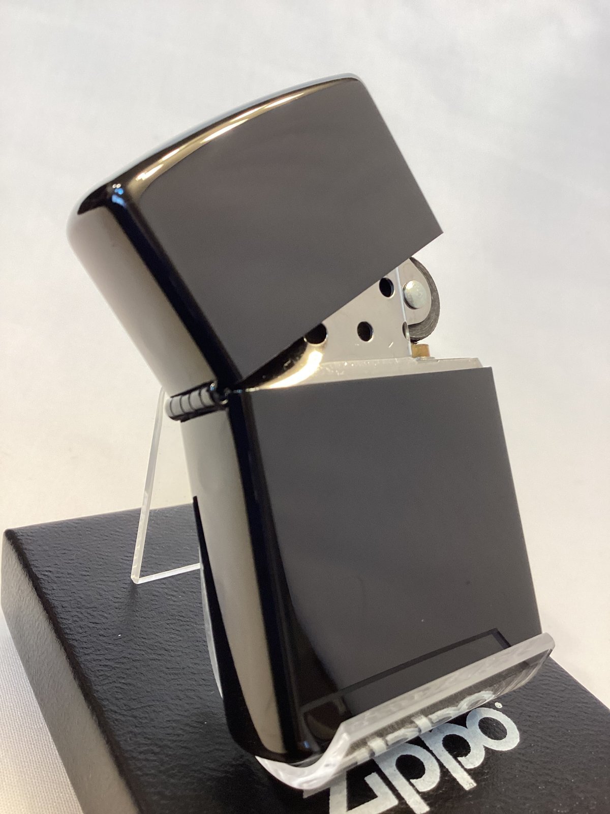 画像2: No.200N8 ヴィンテージZIPPO N8 BLACK TITANIUM ブラックチタン PLANE プレーン z-6560