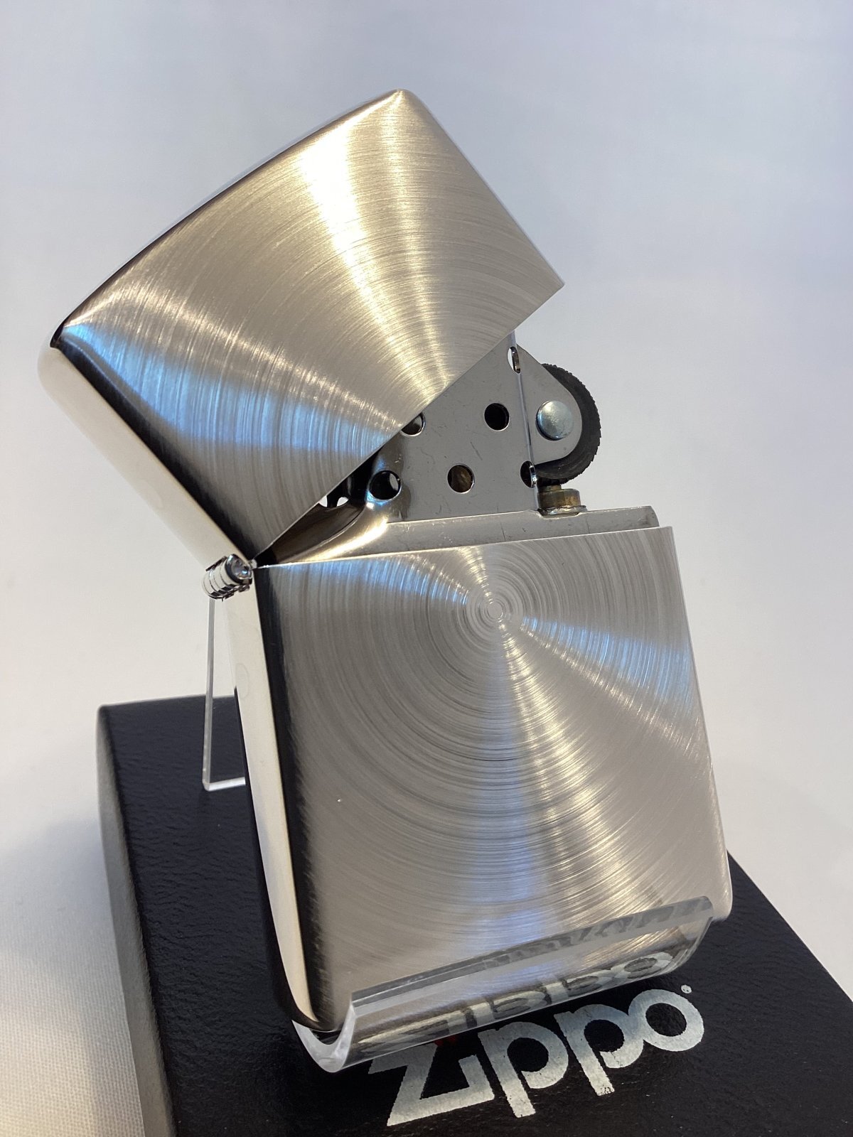 画像2: No.200 推奨品ZIPPO SILVER SPIN シルバースピン z-6566