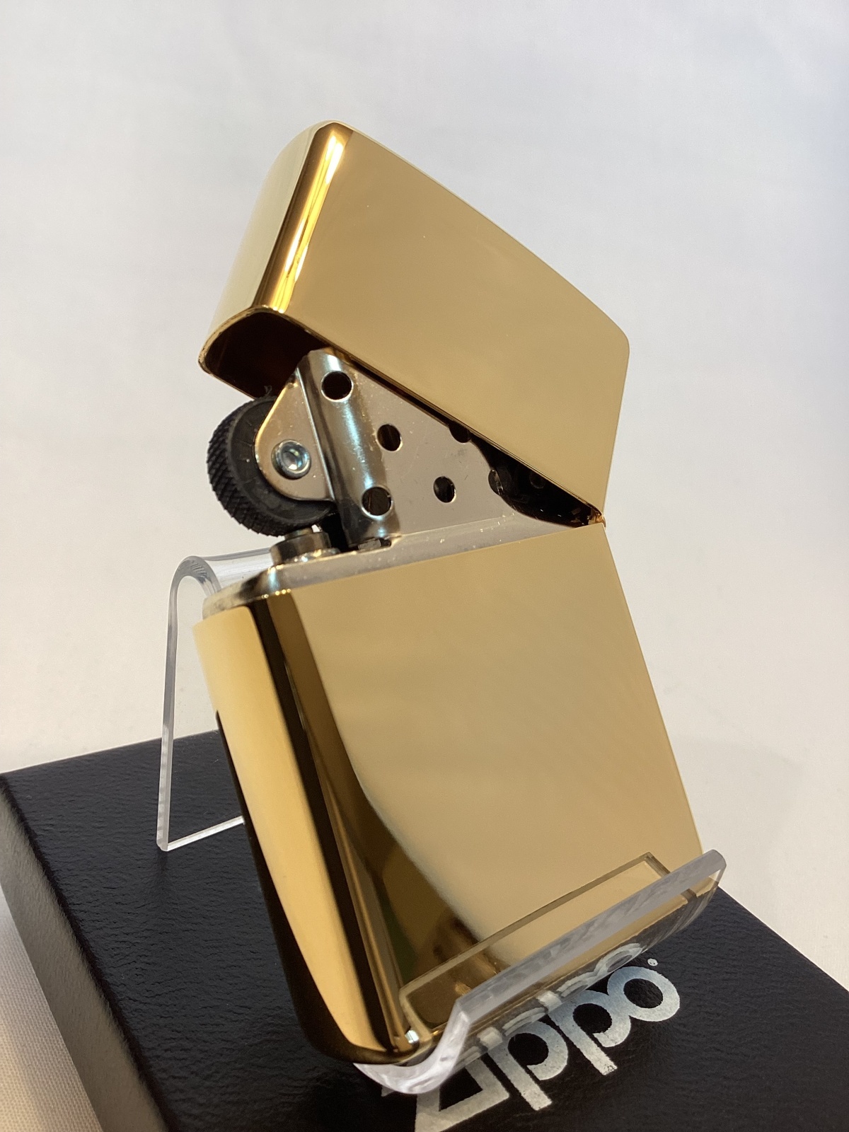 画像3: No.200 推奨品ZIPPO GOLD MIRROR ゴールドミラー 天然シェル z-6570