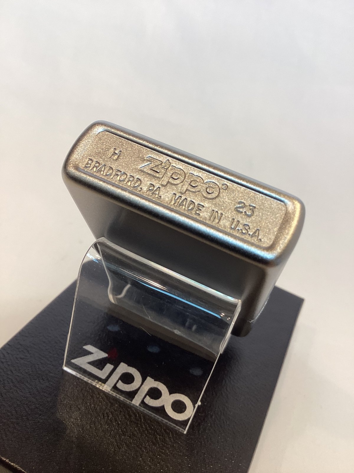 画像4: No.205 推奨品ZIPPO SATIN CHROME サテンクローム METAL PLATE メタルプレート 舞妓 z-6578