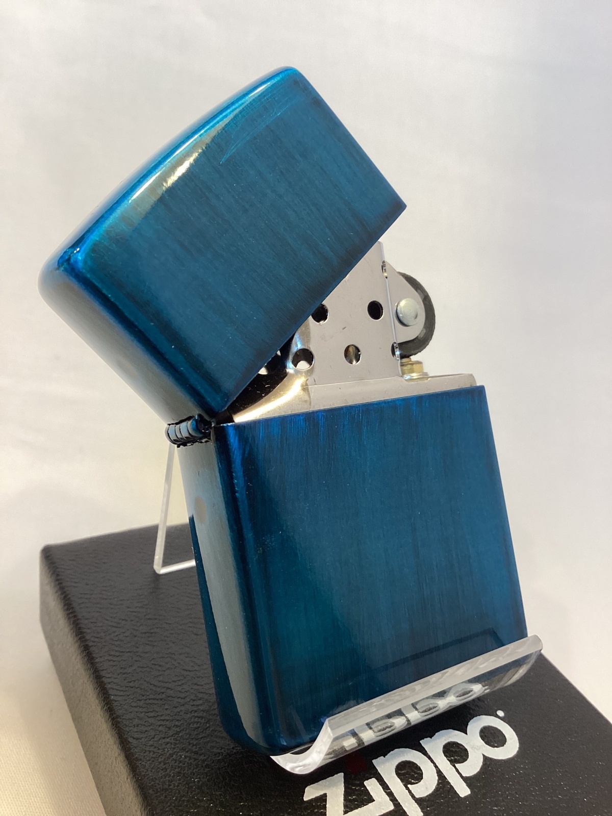 画像2: No.200 推奨品ZIPPO USED COLOR ユースドカラー BLUE PLANE ブループレーン z-6613