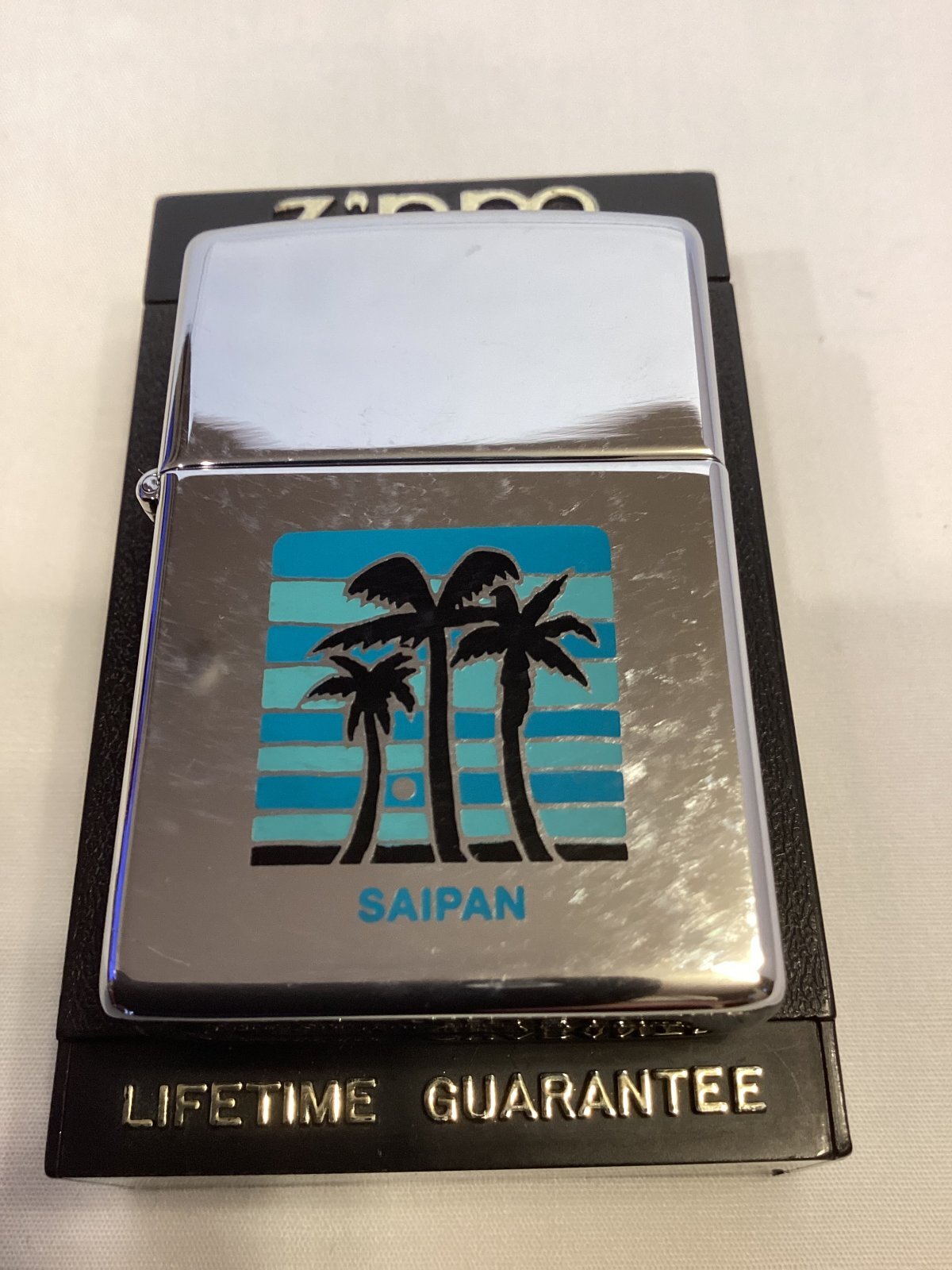 画像5: No.250 USED ZIPPO 1991年製 HIGH  POLISH CHROME ハイポリッシュクローム SAIPAN サイパン z-6625