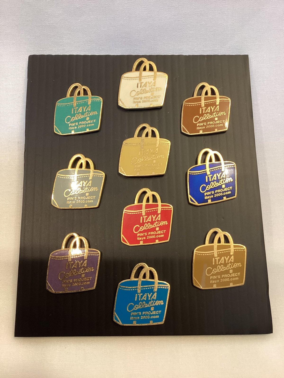 画像1: イタヤコレクション ITAYE COLLECTION ピンズシリーズ PIN'S PROJECT ピンズプロジェクト10個セット l-002