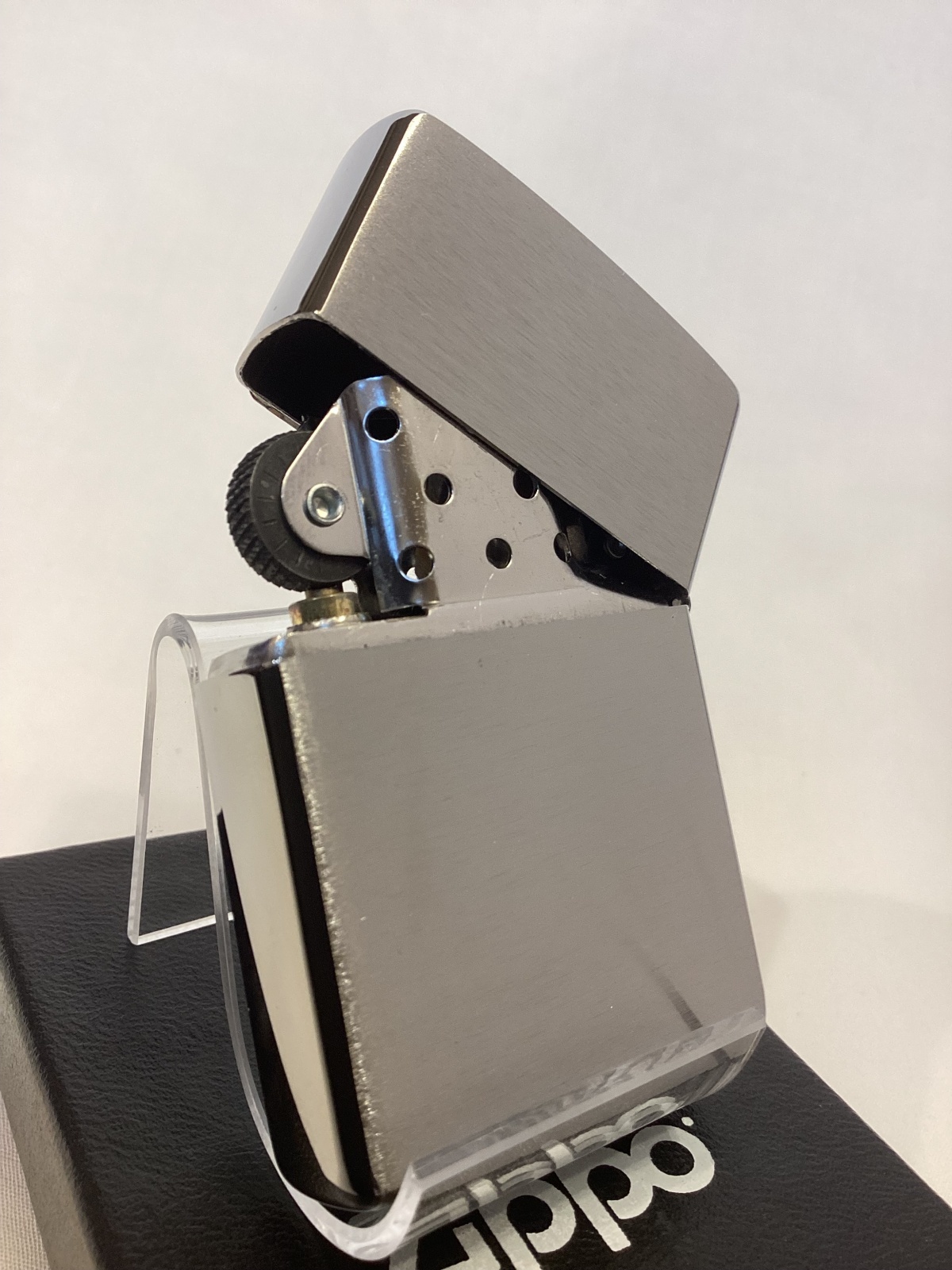 画像3: No.200 推奨品ZIPPO BRUSHED CHROME ブラッシュクローム 天然シェル z-6699