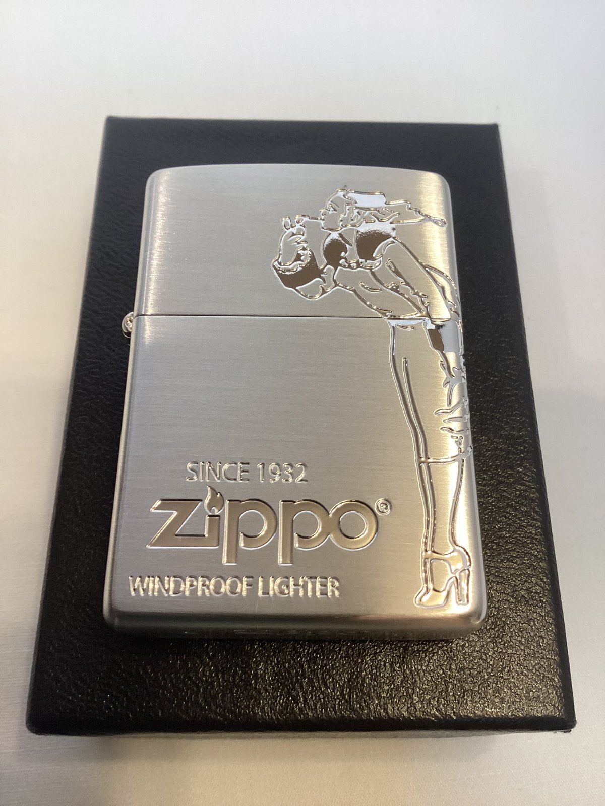 画像5: No.200 SILVER SATIN ZIPPO シルバーサテン WINDY ウィンディ z-6701