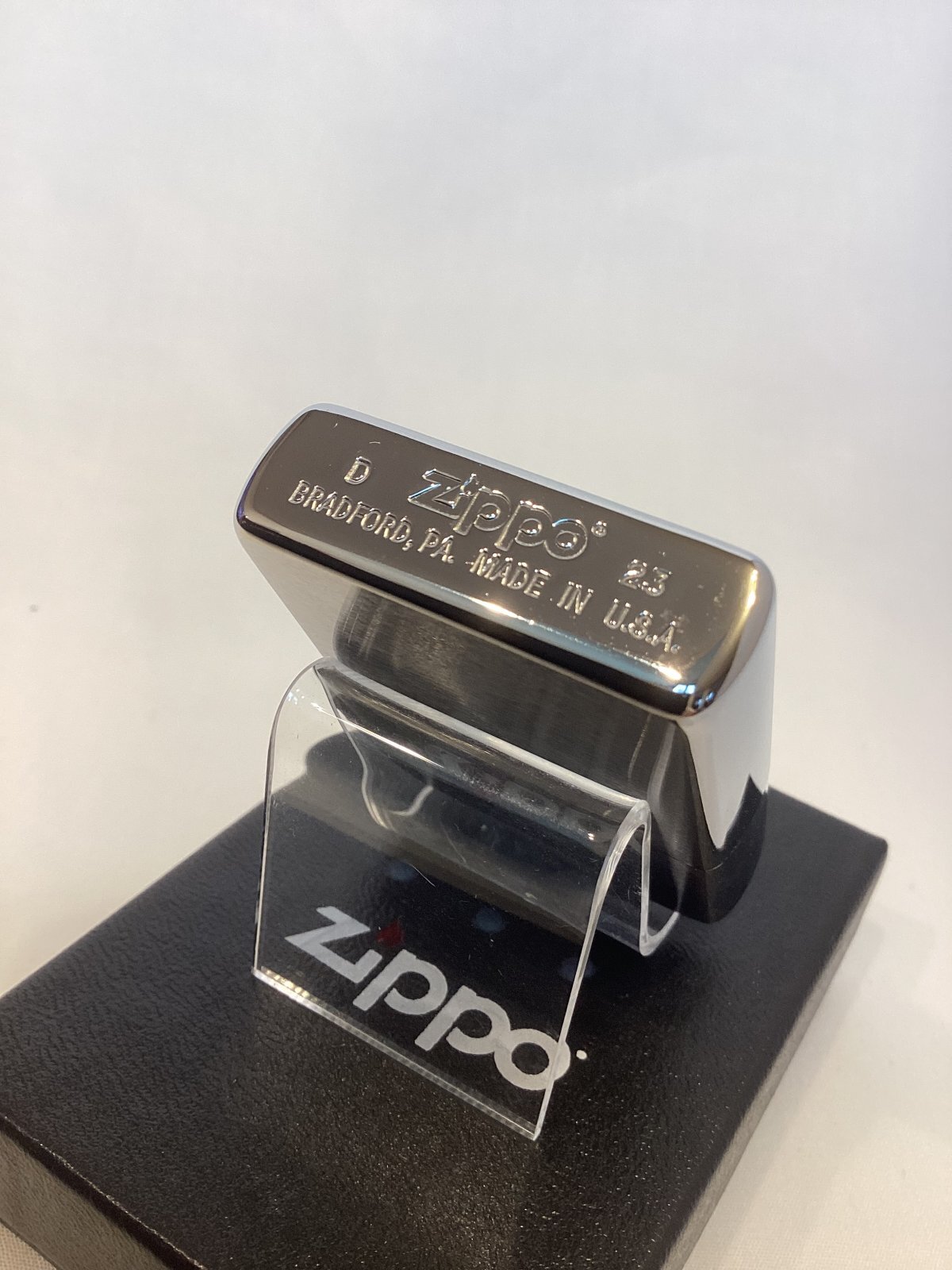 画像4: No.200 WINDY ZIPPO ウィンディ BRUSHED CHROME ブラッシュクローム WINDY BULE ウィンディブルー z-6716