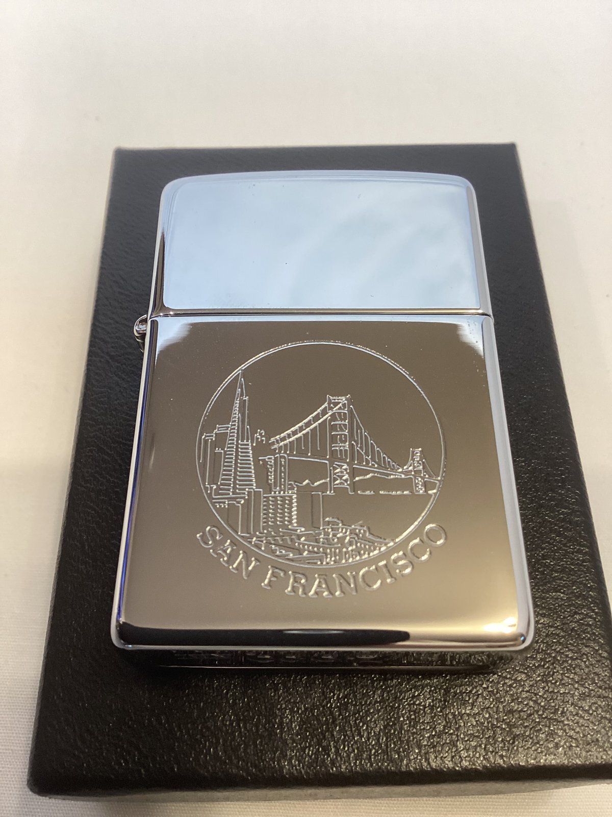 画像5: No.250 ヴィンテージZIPPO 1998年製 HIGH POLISH CHROME ハイポリッシュクローム SAN FRANCISCO サンフランシスコ z-6753