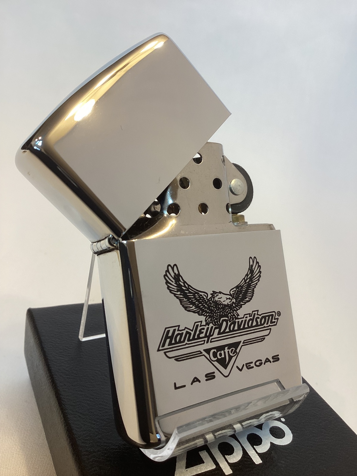 画像2: No.250 HARLAY DIVIDSON ZIPPO ハーレー・ダビッドソン LASVEGAS CAFE ラスベガスカフェ z-6751