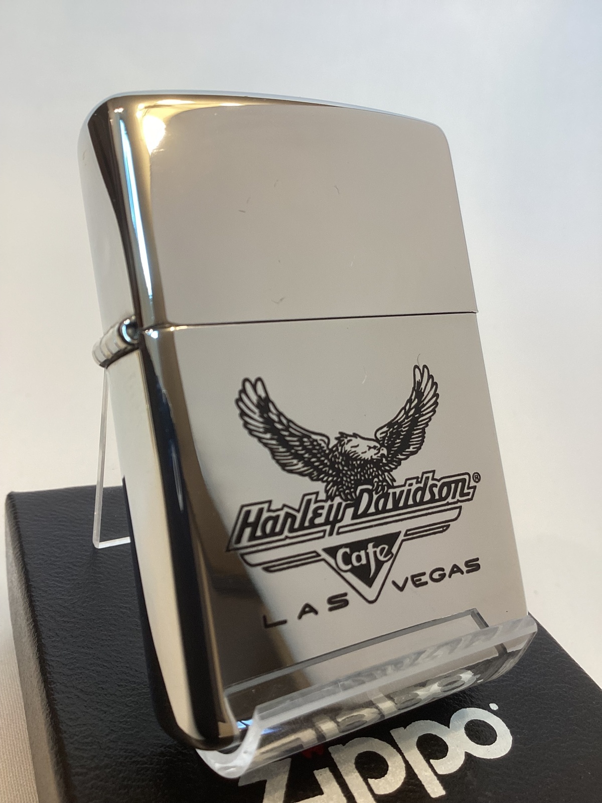 画像1: No.250 HARLAY DIVIDSON ZIPPO ハーレー・ダビッドソン LASVEGAS CAFE ラスベガスカフェ z-6751