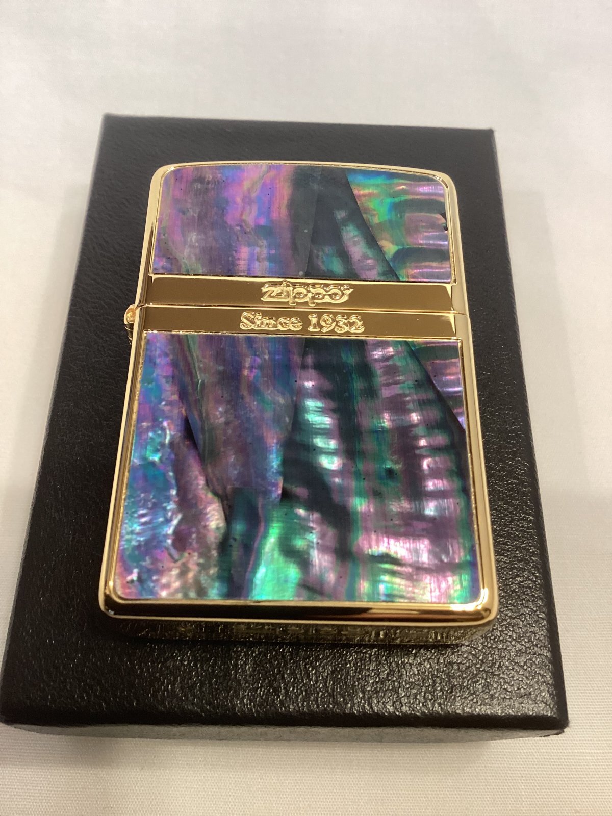 画像5: No.200G 推奨品ZIPPO GOLD MIRROR ゴールドミラー 天然シェル z-6768