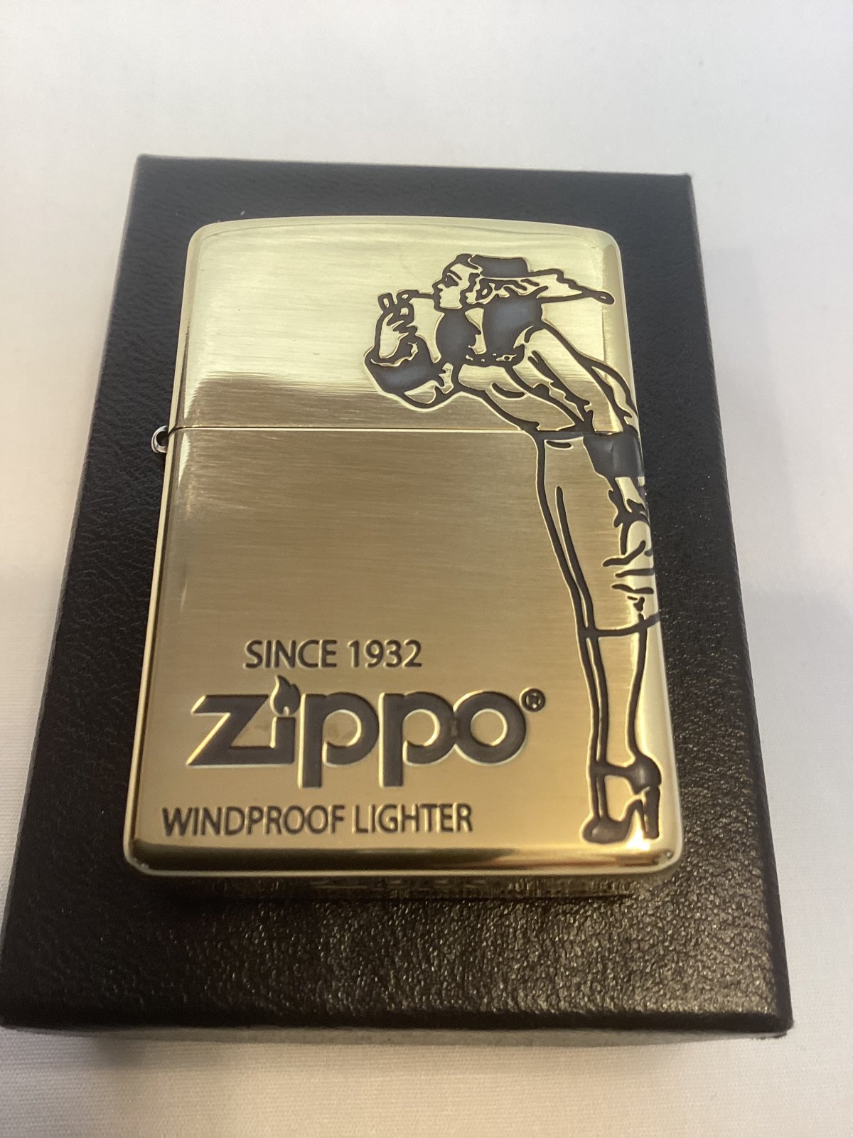 画像5: No.200 WINDY ZIPPO ウィンディ ANTIQUE BRASS アンティークブラス z-6781
