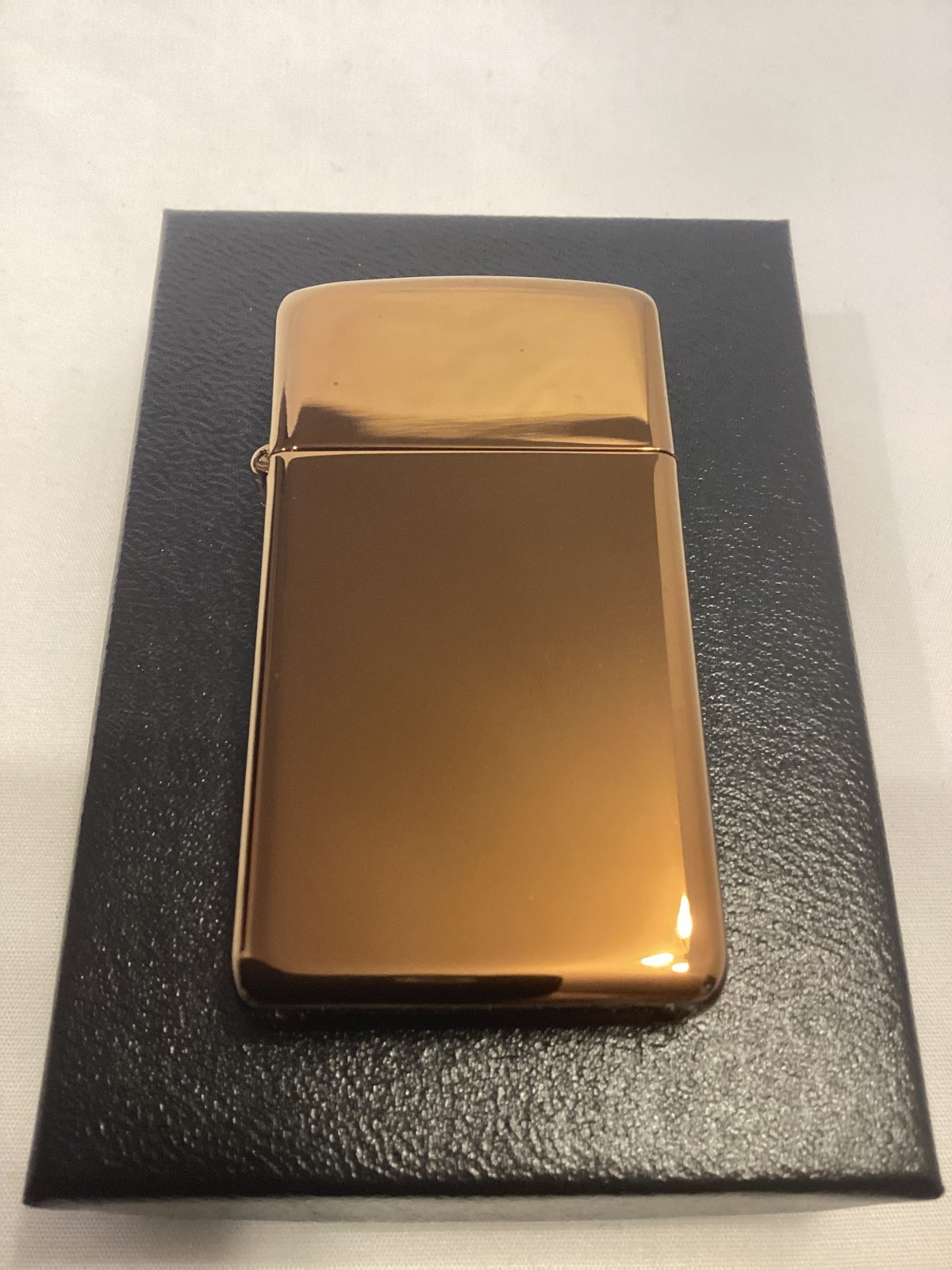 画像5: No.1610 ヴィンテージZIPPO 2003年製 CHAMPAGNE GOLD シャンパンゴールド PLANE プレーン z-6830