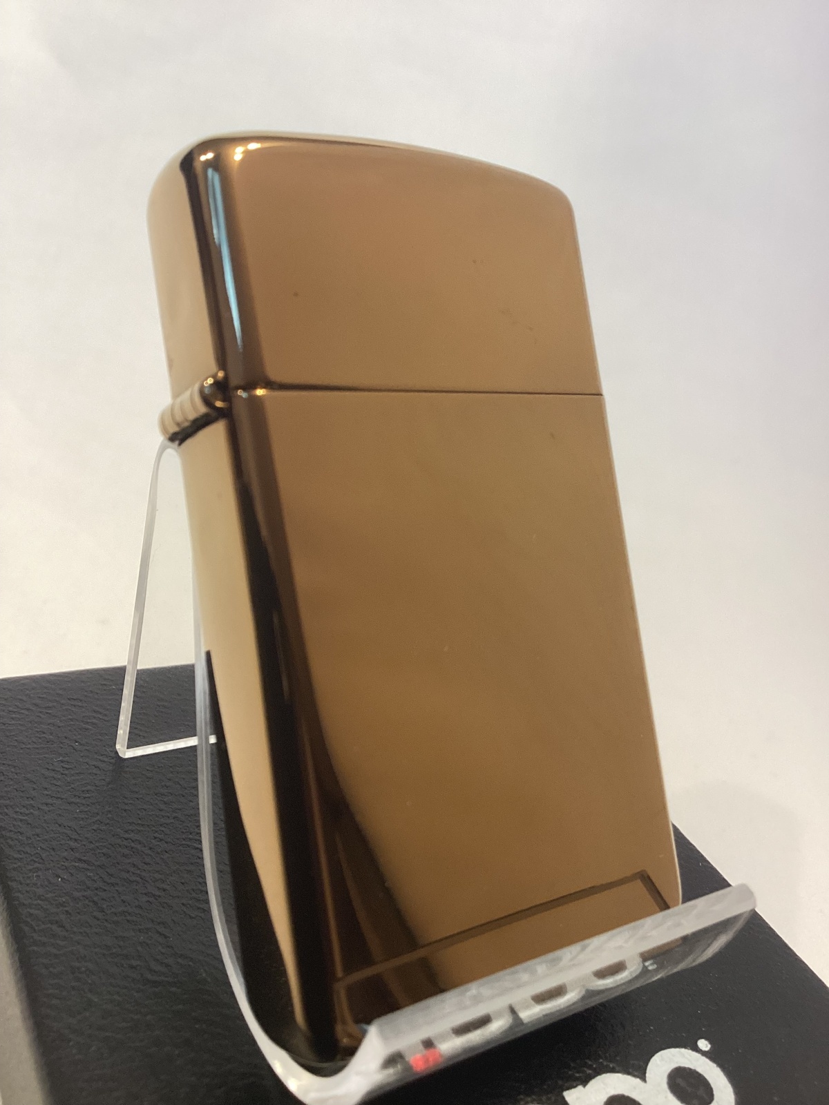 画像1: No.1610 ヴィンテージZIPPO 2003年製 CHAMPAGNE GOLD シャンパンゴールド PLANE プレーン z-6830