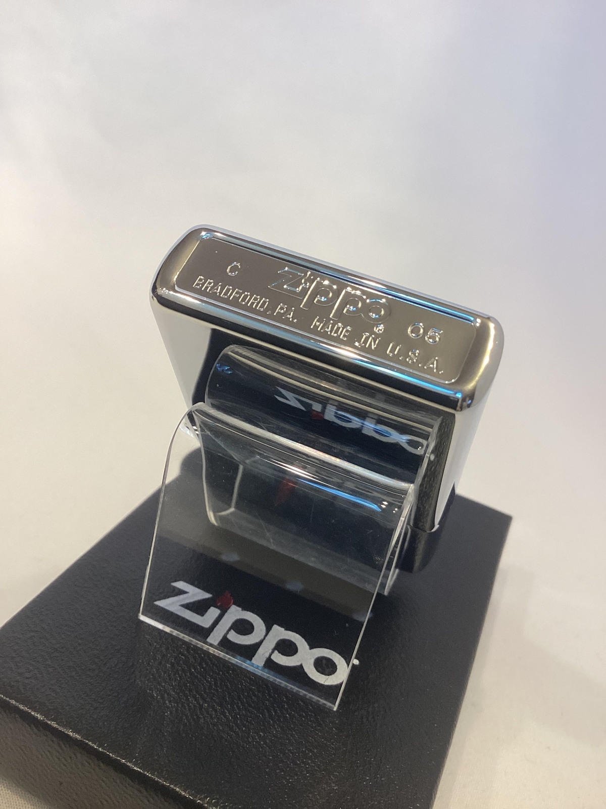 画像4: No.250 トライアルZIPPO HIGH POLISH CHROME ハイポリッシュクローム R.NEWBOLD アール・ニューボルド RAMPANT LION ランパント・ライオン z-6839