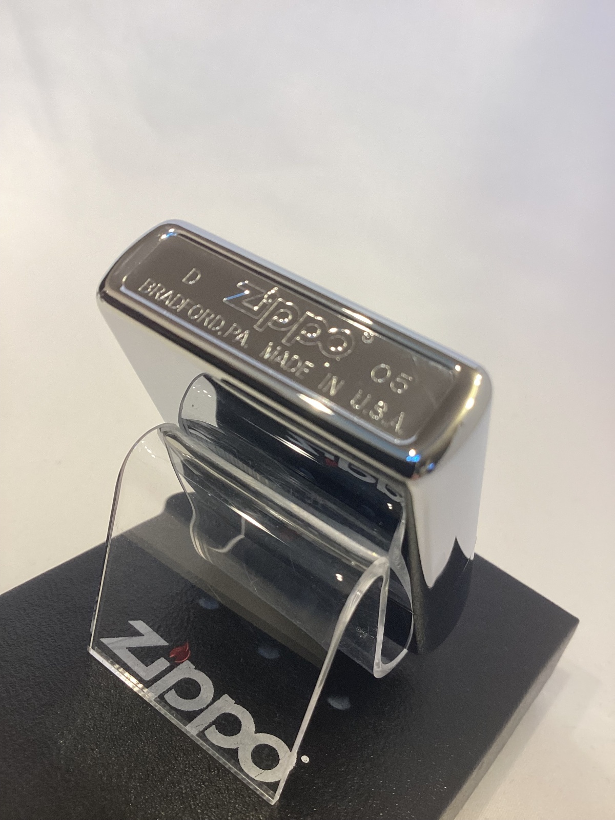 画像4: No.250 トライアルZIPPO HIGH POLISH CHROME ハイポリッシュクローム R.NEWBOLD アール・ニューボルド RAMPANT LION ランパント・ライオン z-6842