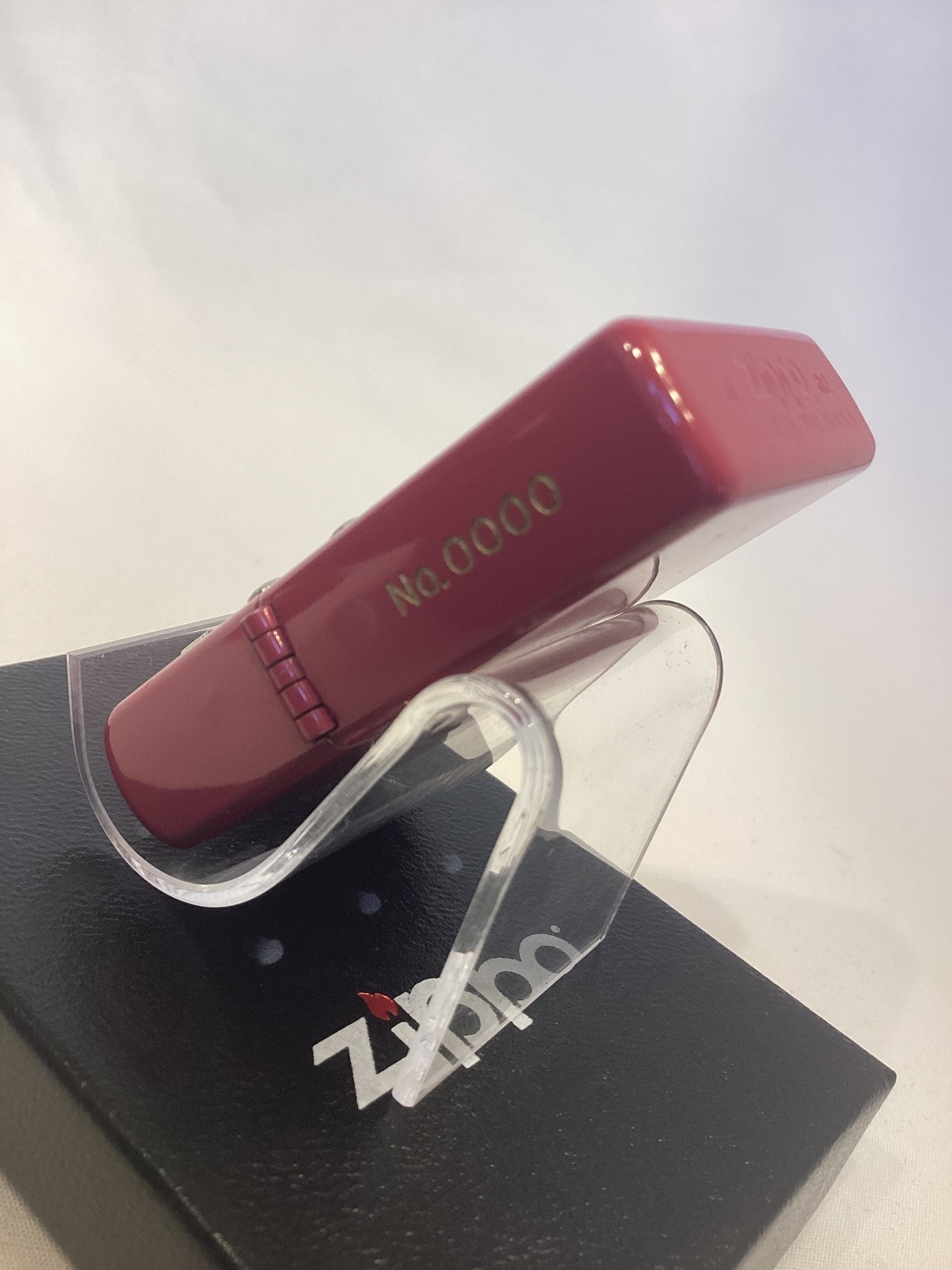 画像5: No.200 トライアルZIPPO ROSE RED LACQUER ローズレッドラッカー シリアルNo.0000 RETRO REFRIGERATOR レトロ 冷蔵庫 z-6845