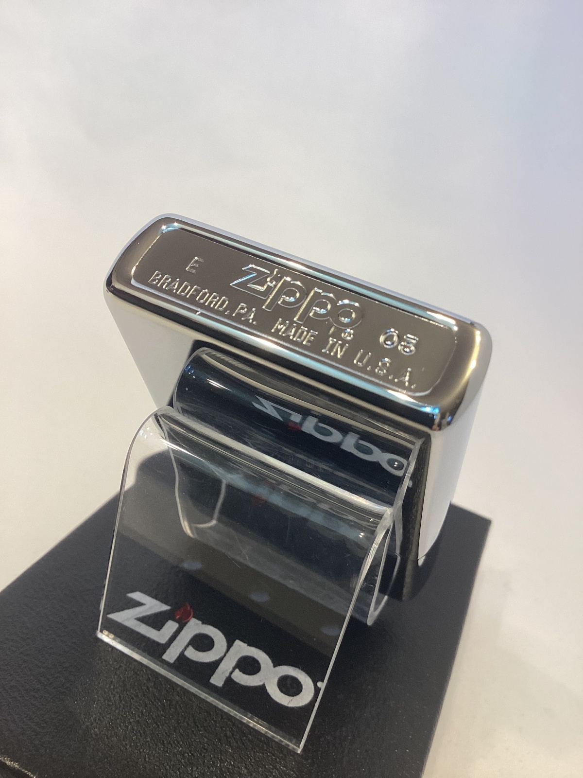 画像4: No.250 トライアルZIPPO HIGH POLISH CHROME ハイポリッシュクローム R.NEWBOLD アール・ニューボルド RAMPANT LION ランパント・ライオン z-6840