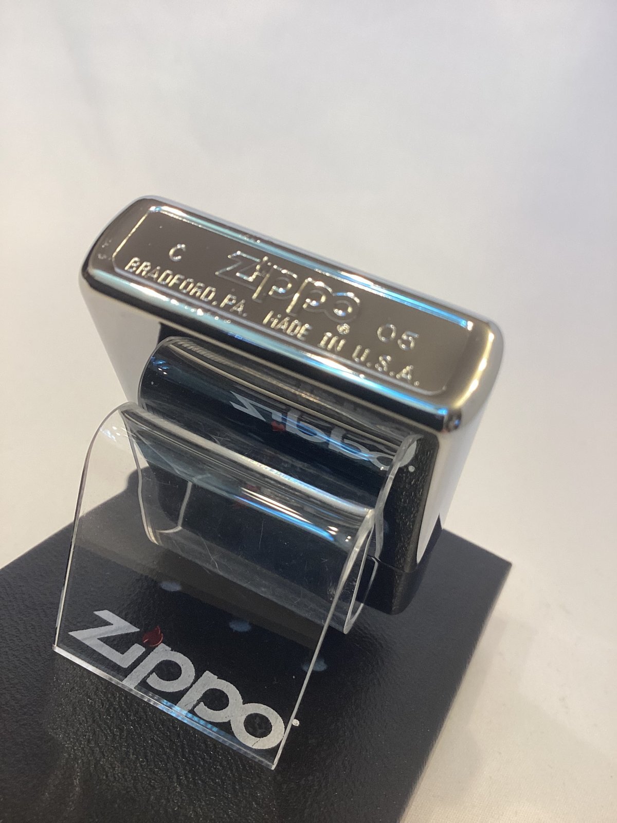 画像4: No.250 トライアルZIPPO HIGH POLISH CHROME ハイポリッシュクローム R.NEWBOLD アール・ニューボルド RAMPANT LION ランパント・ライオン z-6843