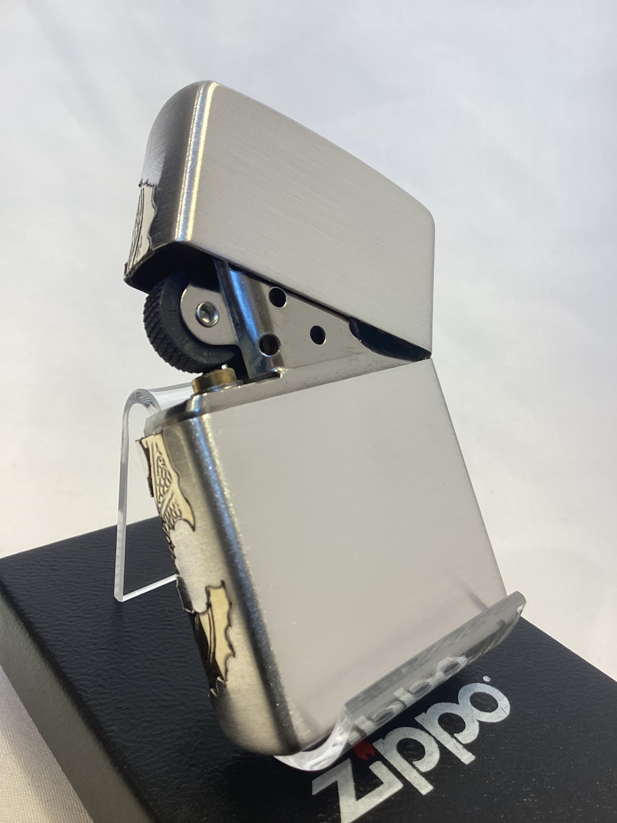 画像3: No.200 推奨品ZIPPO ANTIQUE SILVER アンティークシルバー DRAGON ドラゴン(龍) z-6848