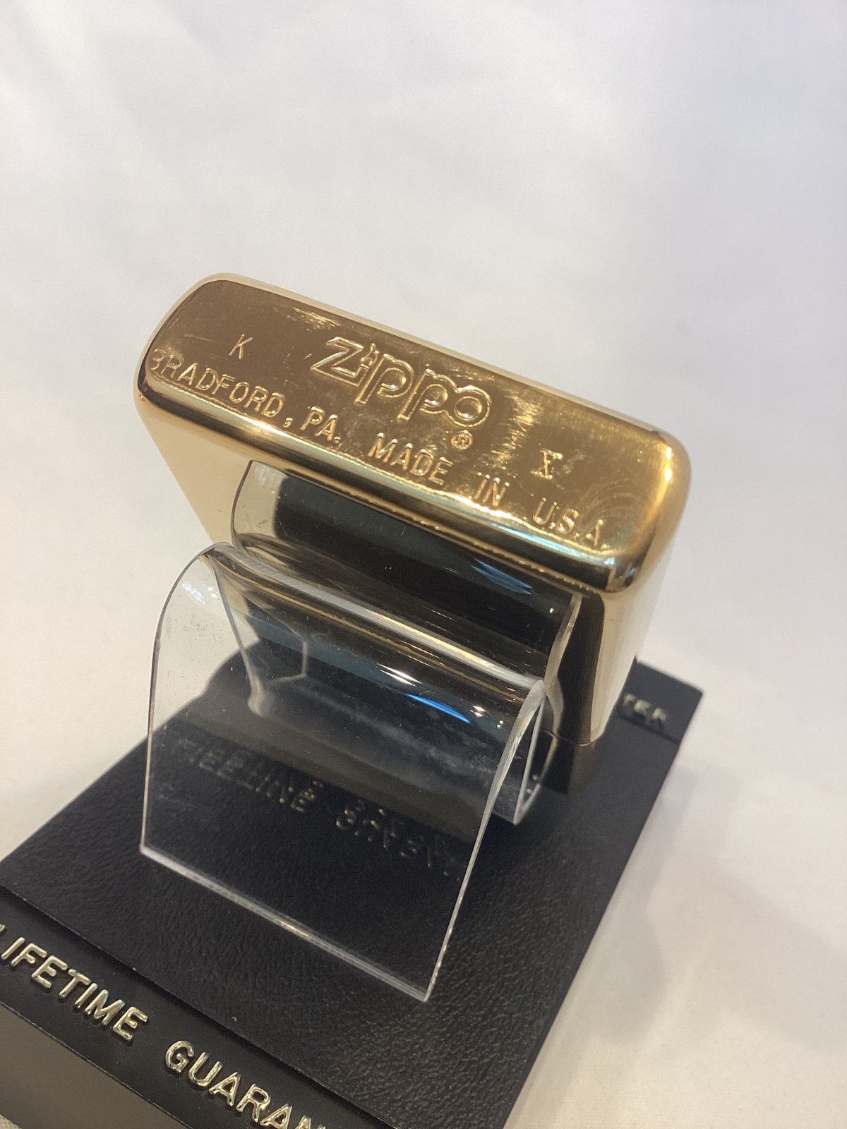 画像4: No.254 ヴィンテージZIPPO 1994年製 HIGH POLISH SOLID BRASS ハイポリッシュソリッドブラス LAUREL ローレル 月桂樹 z-6853