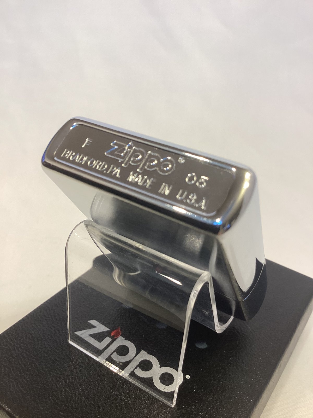 画像4: No.200 バイクシリーズZIPPO BRUSHED CHROME ブラッシュクローム MOTOR BIKE モーターバイク z-6854