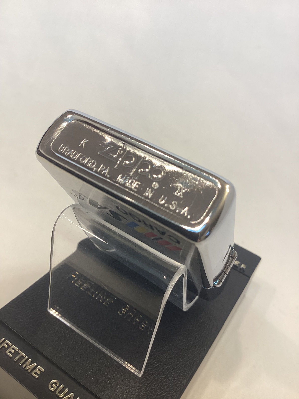 画像4: No.200 企業ロゴシリーズZIPPO BRUSHED CHROME ブラッシュクローム SAS CARGO LOGO z-6866